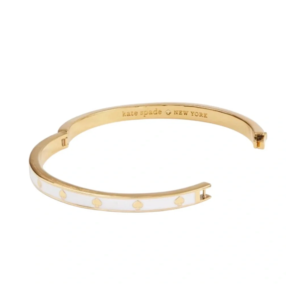 Kate Spade Spot The Spade Bangle Bracelet - Picture 2 of 5